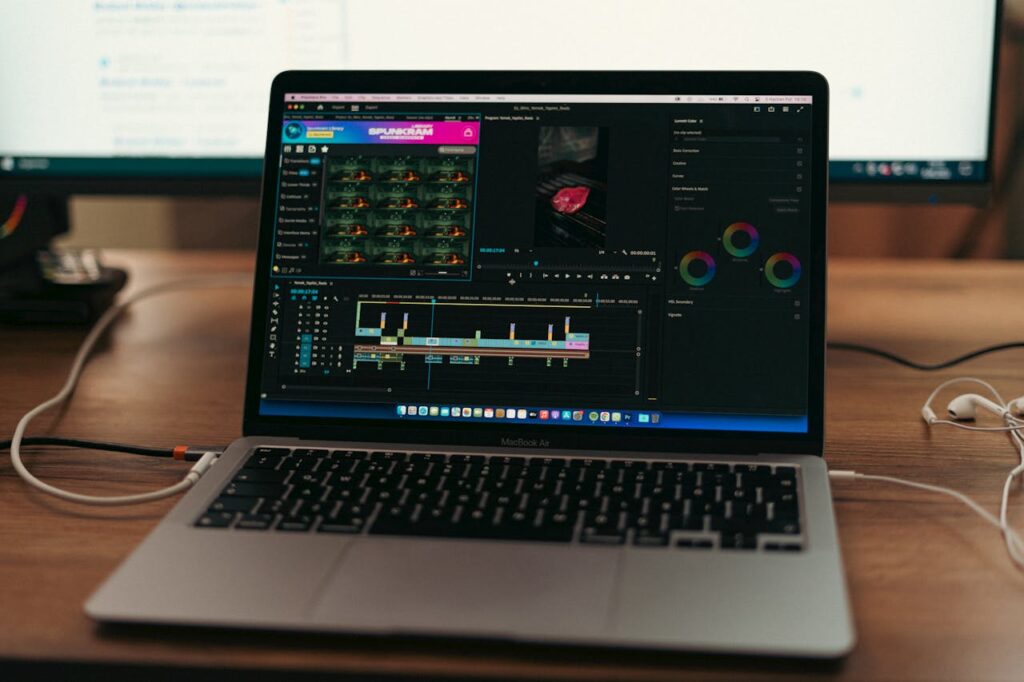 pexels-photo-17115909 MacBook Air Adobe/Premier Pro editing